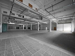 beheizbare Halle
