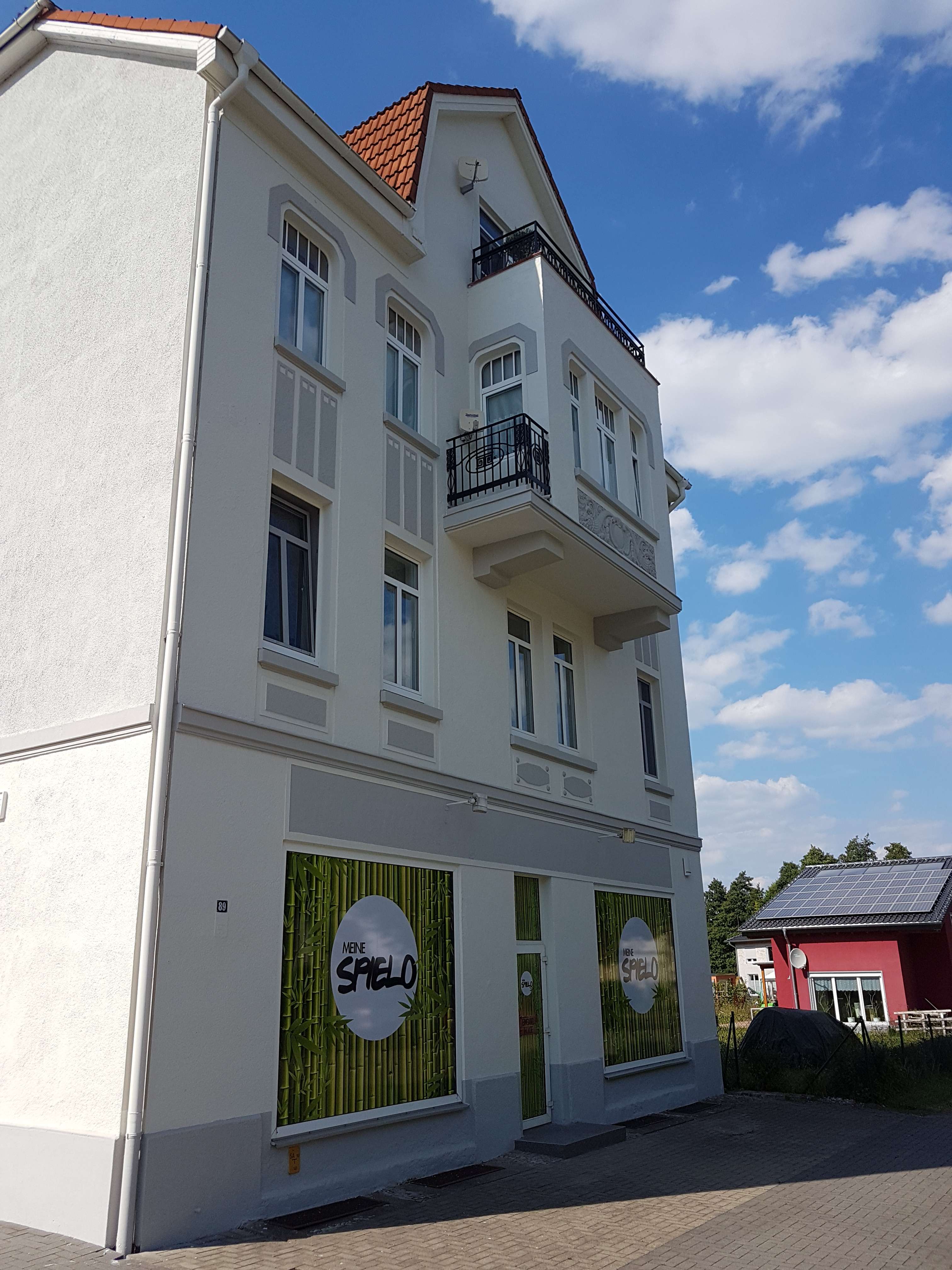 Haus von vorne