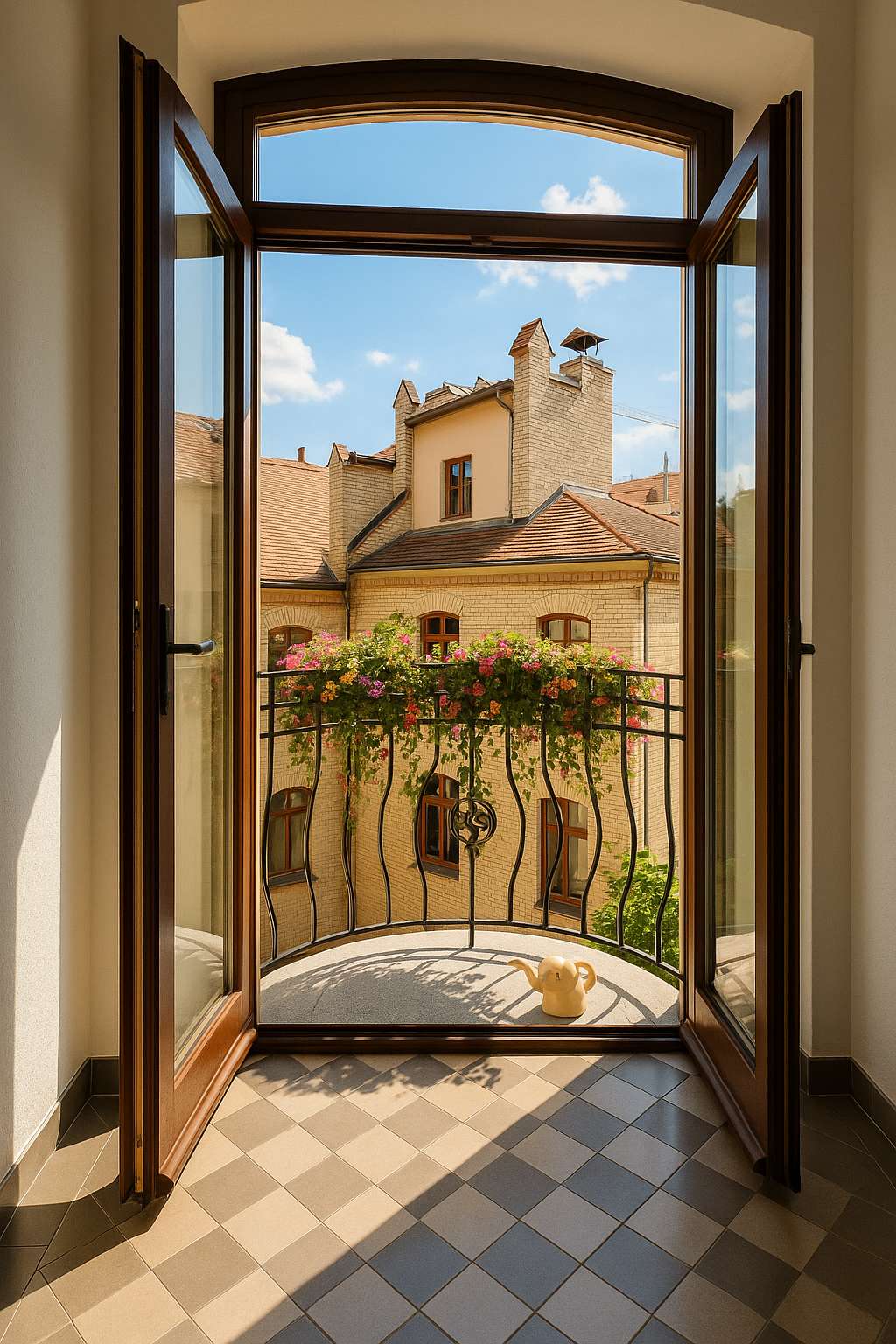Beispiel französicher Balkon
