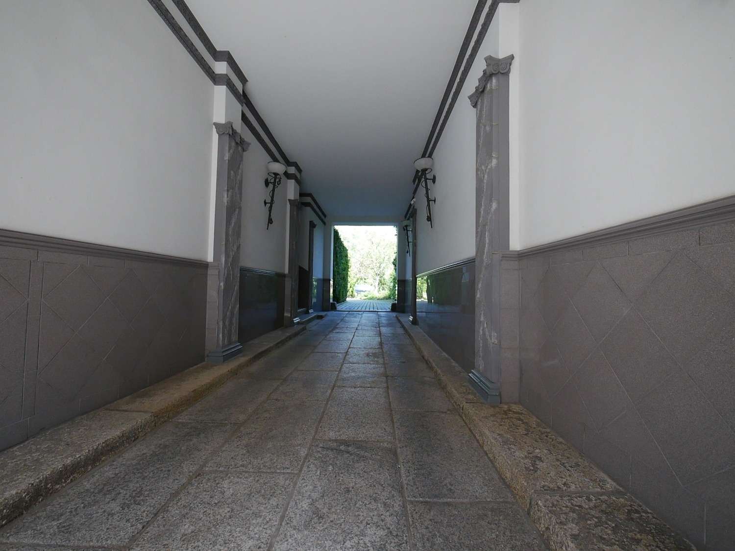 Stellplatzdurchfahrt